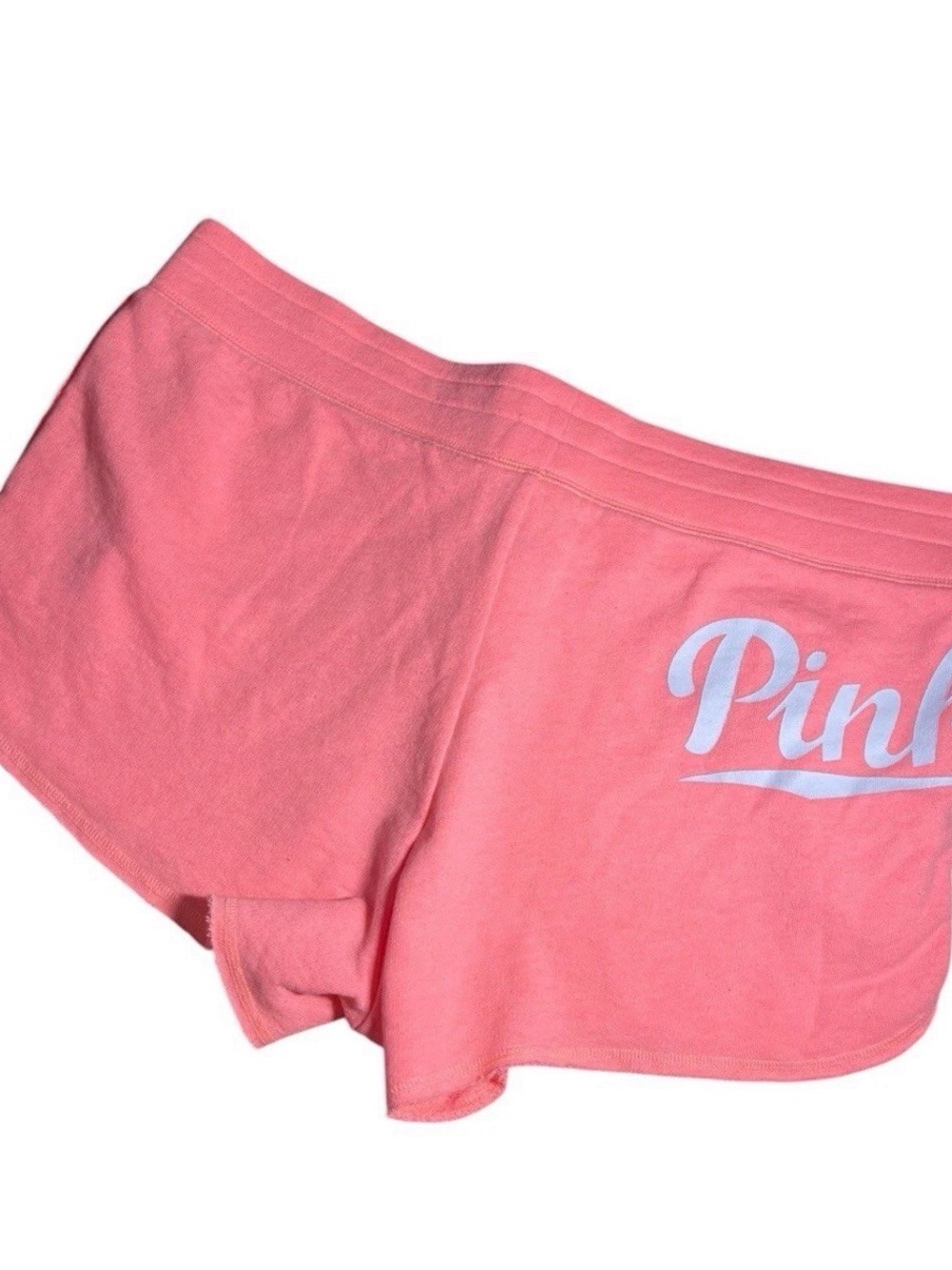 Y2K PINK Victoria's Secret neon Pink Athletic Lounge Shorts large